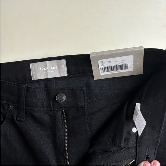 Everlane Men’s Slim Fit Jeans Size 31x32 New Black Low Stretch - Picture 6 of 11